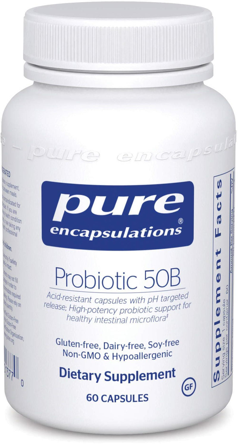 Pure Encapsulations Probiotic 50B -- 60 Capsules
