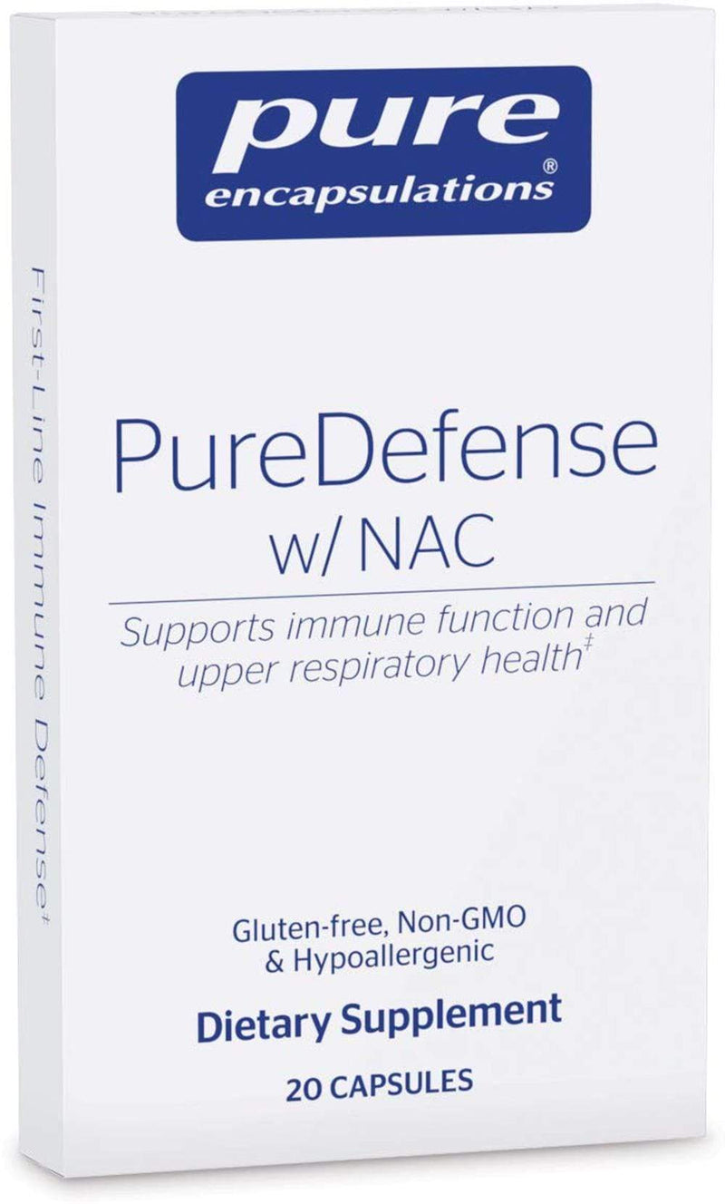 Pure Encapsulations PureDefense With NAC -- 20 Capsules