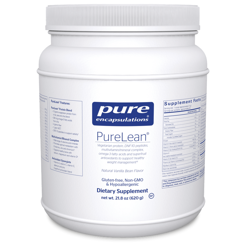 Pure Encapsulations PureLean Protein Blend Vanilla Bean Flavor-- 620 grams