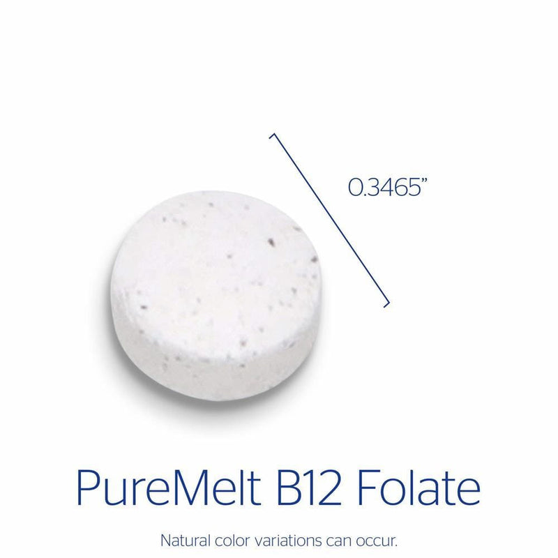 Pure Encapsulations PureMelt B12 Folate -- 90 lozenges