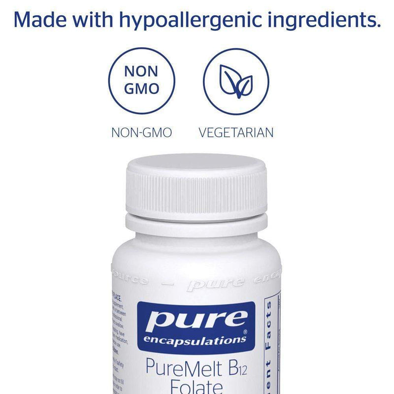 Pure Encapsulations PureMelt B12 Folate -- 90 lozenges