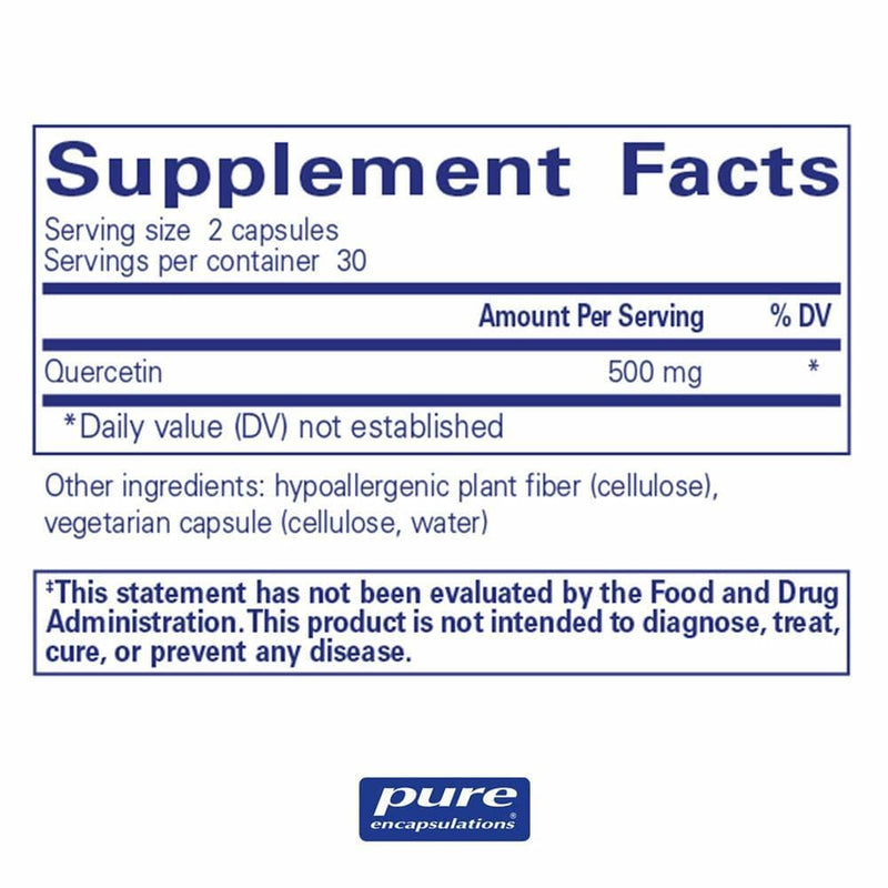 Pure Encapsulations QuercetinÂ  -- 60 Capsules