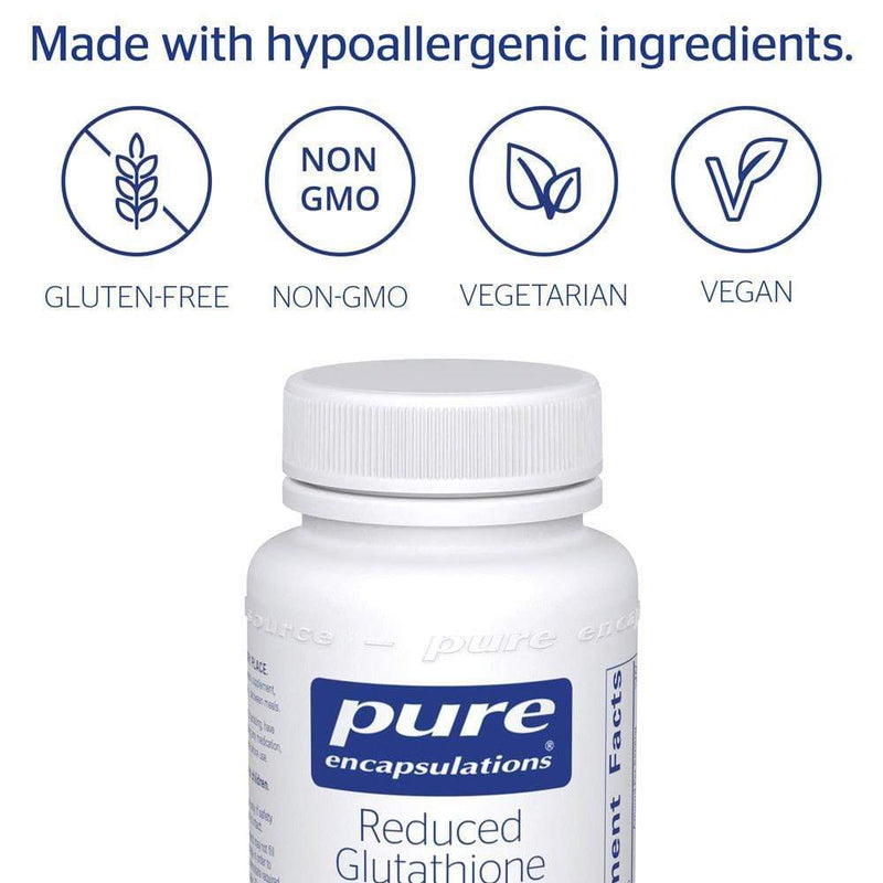 Pure Encapsulations Reduced Glutathione -- 60 Capsules