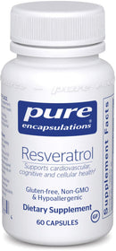Pure Encapsulations Resveratrol -- 60 Capsules