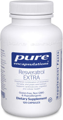 Pure Encapsulations Resveratrol EXTRA -- 60 Capsules 120 capsules