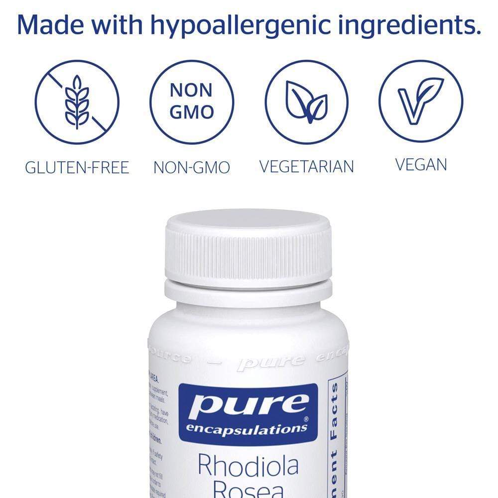 Pure Encapsulations Rhodiola Rosea -- 90 Capsules