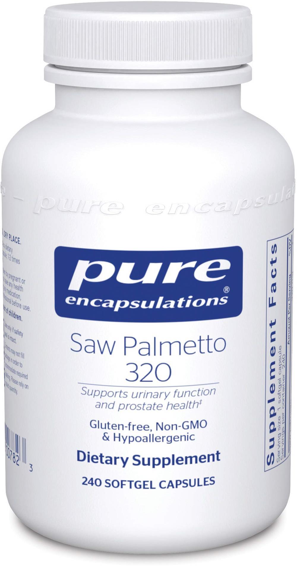 Pure Encapsulations Saw Palmetto 320 mg -- 120 Capsules 240 capsules