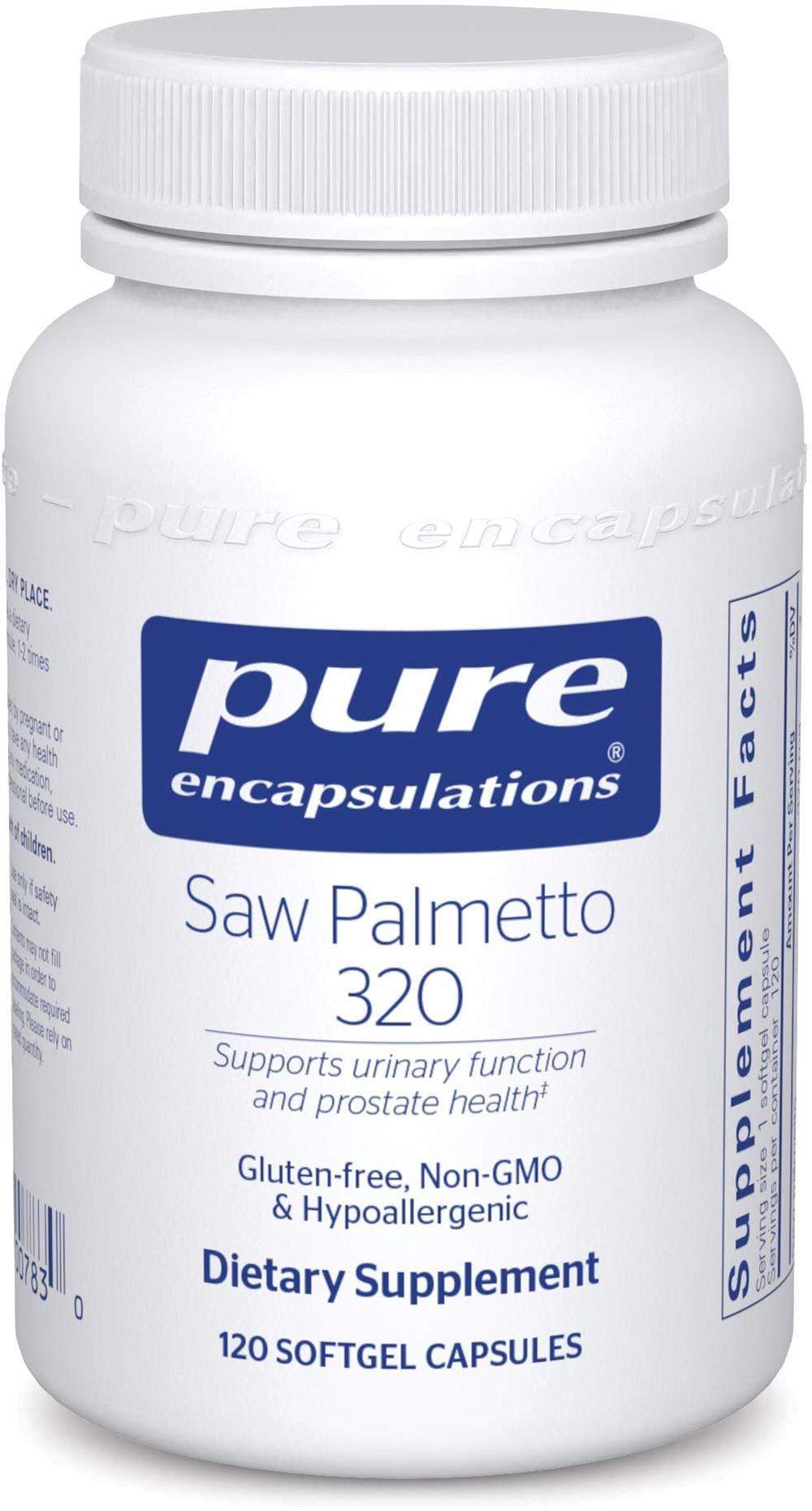 Pure Encapsulations Saw Palmetto 320mg -- 120 Capsules