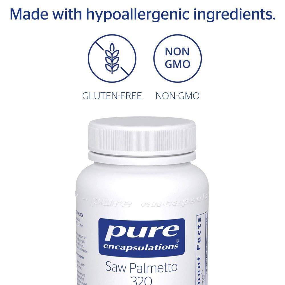 Pure Encapsulations Saw Palmetto 320mg -- 120 Capsules