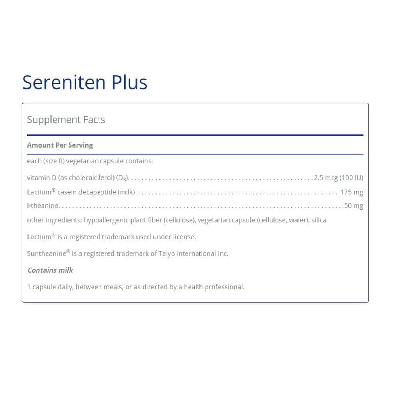 Pure Encapsulations Sereniten Plus -- 45 Capsules