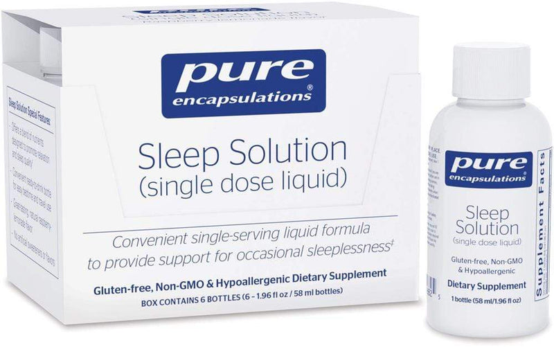 Pure Encapsulations Sleep Solution (single dose liquid) -- 58 mL