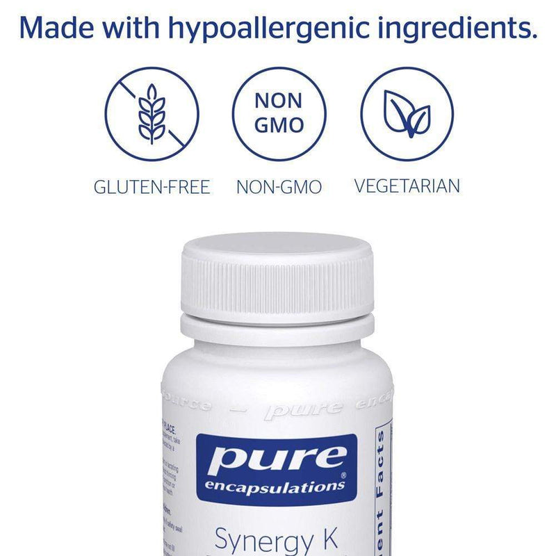 Pure Encapsulations Synergy K -- 60 Capsules