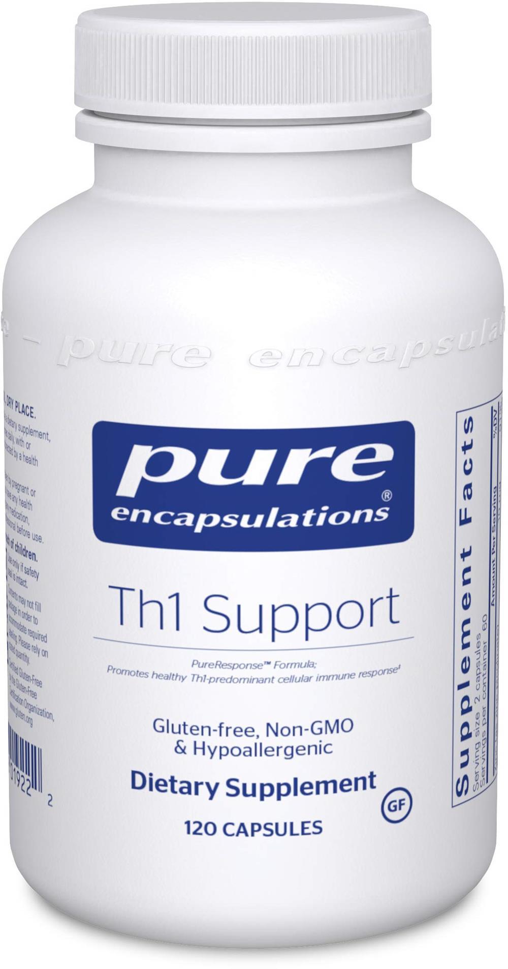 Pure Encapsulations Th1 Support -- 120 Capsules