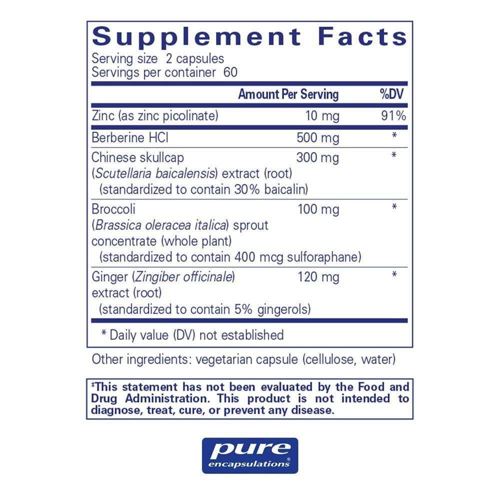 Pure Encapsulations Th1 Support -- 120 Capsules