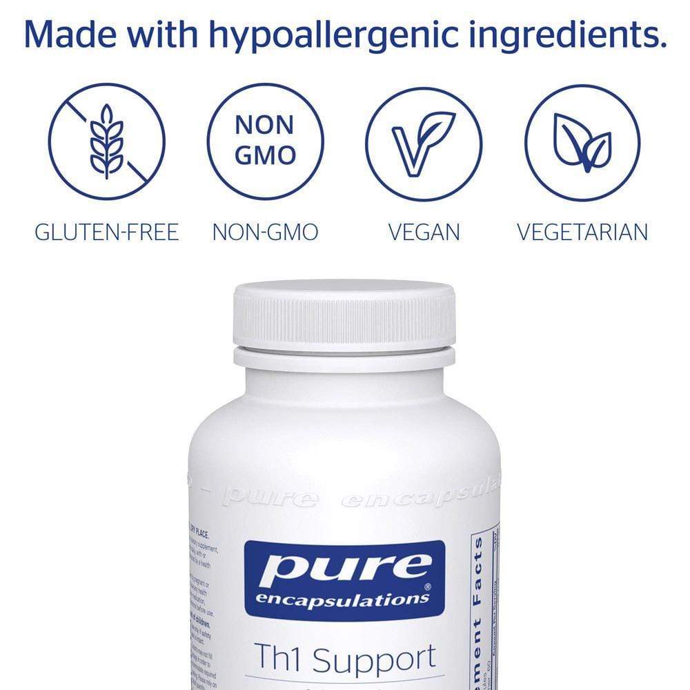 Pure Encapsulations Th1 Support -- 120 Capsules