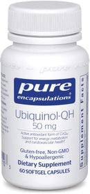 Pure Encapsulations Ubiquinol-QH 50 mgÂ  -- 60 Capsules