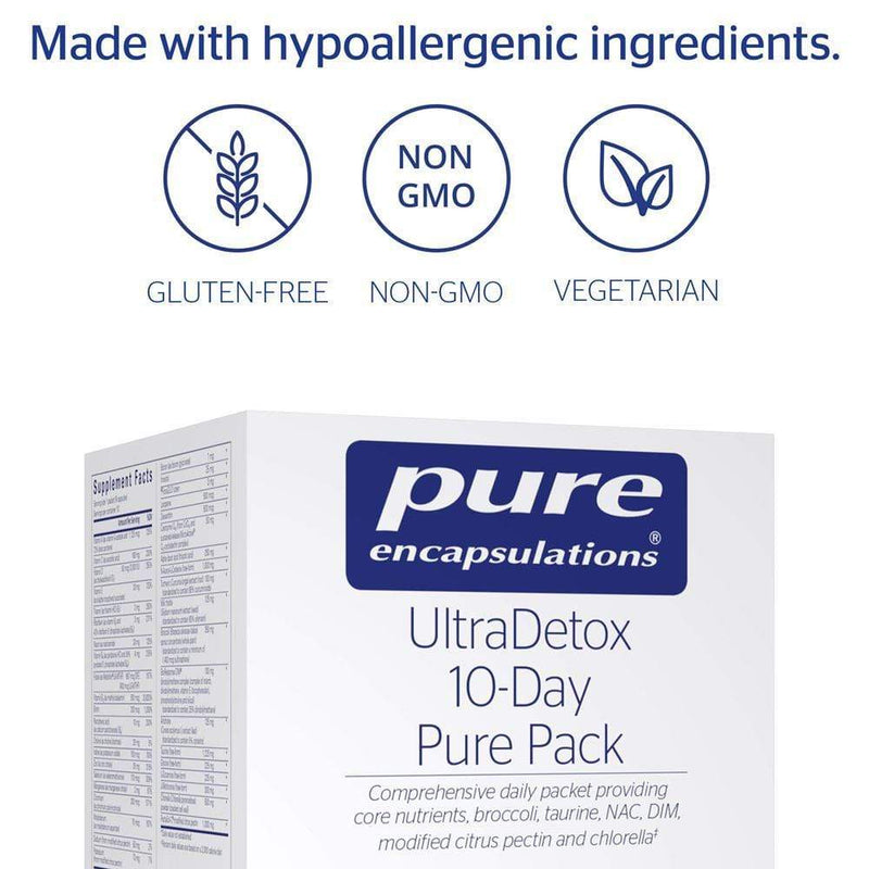 Pure Encapsulations UltraDetox 10-Day Pure Pack -- 10 Packets