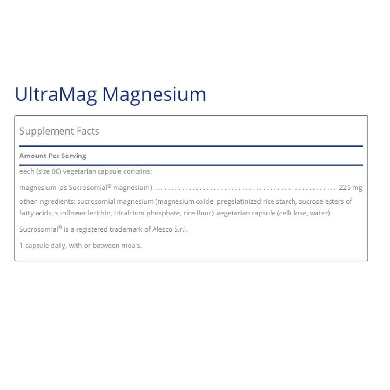 Pure Encapsulations UltraMag Magnesium -- 120 Capsules