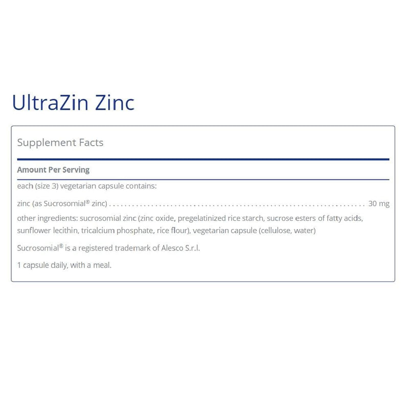 Pure Encapsulations UltraZin Zinc -- 90 Capsules