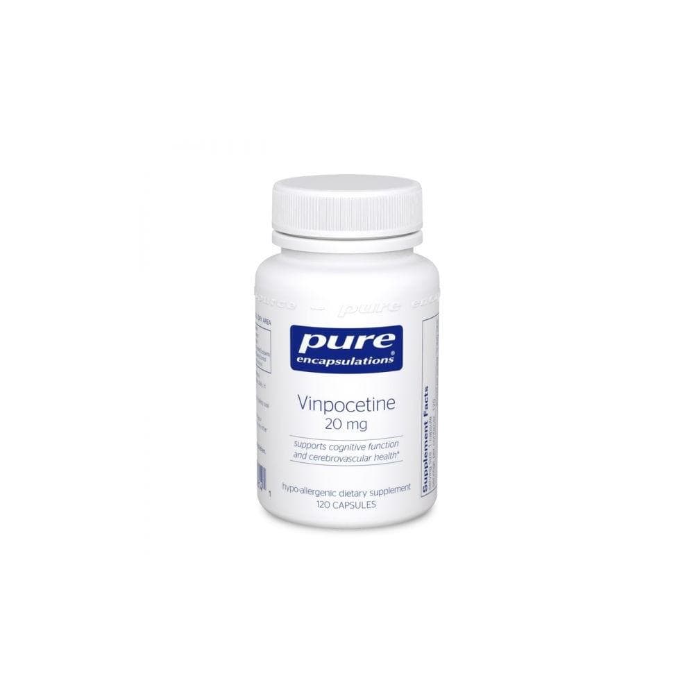 Pure Encapsulations Vinpocetine 20 mg -- 60 Capsules 120  capsules