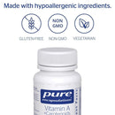 Pure Encapsulations Vitamin A + Carotenoids -- 90 Capsules