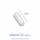 Pure Encapsulations Vitamin D3 10 mcg (400 IU) -- 120 Capsules