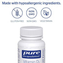 Pure Encapsulations Vitamin D3 25 mcg (1,000 IU) -- 60 Capsules