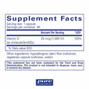 Pure Encapsulations Vitamin D3 25 mcg (1,000 IU)Â  -- 60 Capsules