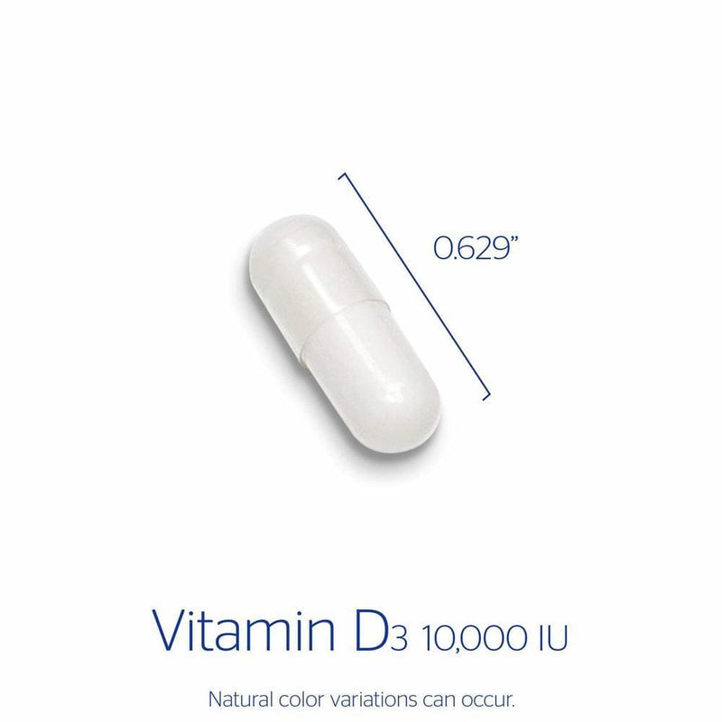Pure Encapsulations Vitamin D3 250 mcg (10,000 IU) -- 120 Capsules