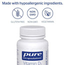 Pure Encapsulations Vitamin D3 250 mcg (10,000 IU) -- 120 Capsules