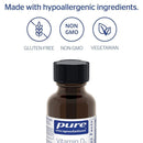 Pure Encapsulations Vitamin D3 liquid -- 22.5 mL