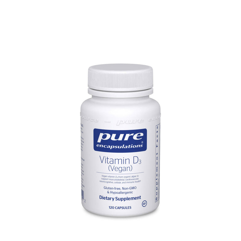 Pure Encapsulations Vitamin D3 Vegan -- 120 Capsules