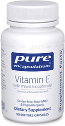 Pure Encapsulations Vitamin E (with mixed tocopherols)Â  -- 90 Capsules