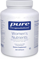 Pure Encapsulations Women's Nutrients -- 180 Capsules 360 capsules