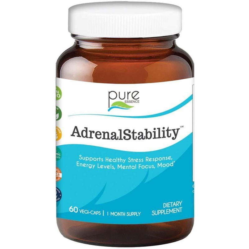 Pure Essence Adrenal Health Support -- 60 Capsules