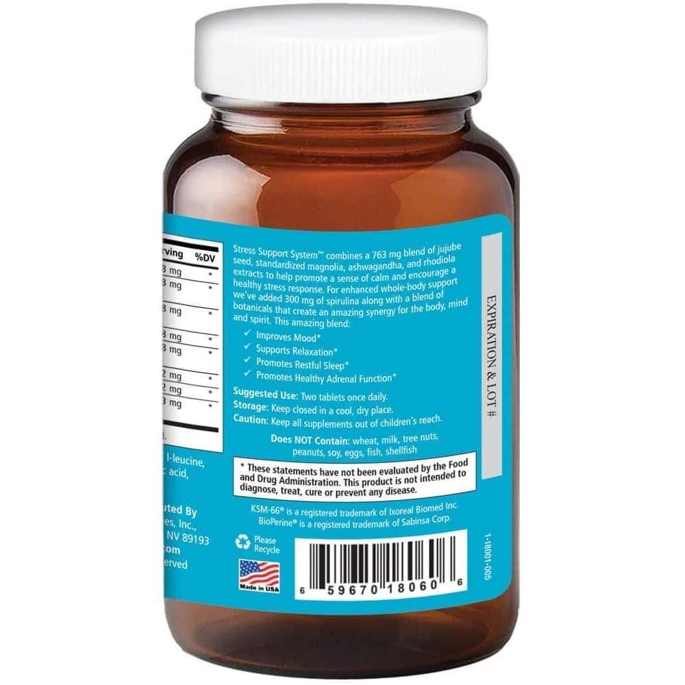 Pure Essence Stress Support System -- 60 Tablets