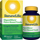 Renew Life Adult Digestmore Enzyme Supplement -- 90 Vegetarian capsules