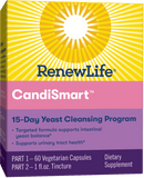 Renew Life CandiSmart Yeast Cleansing Formula 15-Day Program -- 2-Part Kit