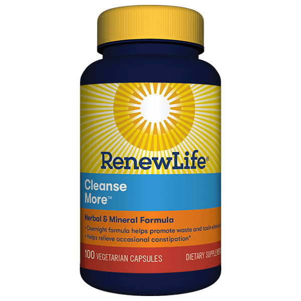 Renew LIfe Cleanse More -- 100 Vegetarian Capsules