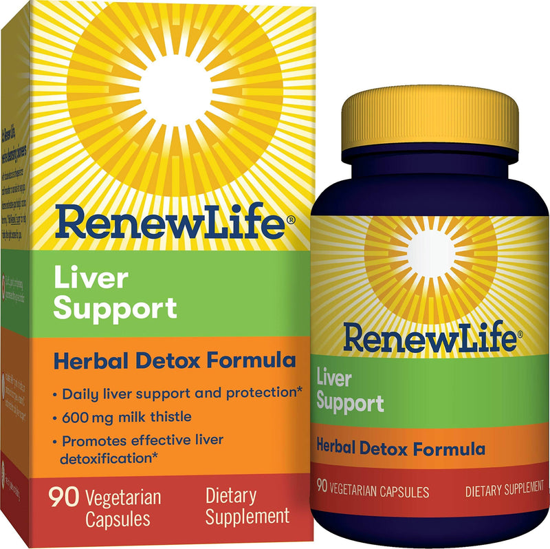 Renew Life Extra Care Liver Support -- 90 Capsules