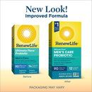 Renew Life Men's Complete Ultimate Flora Probiotic 90 Billion - 14 Strains -- 30 Vegetable Capsules