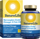 Renew Life Norwegian Gold Critical Omega -- 60 Softgels 120 softgels