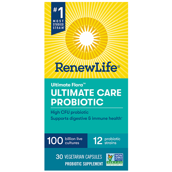 Renew Life Ultimate Flora Extra Care probiotic 100 Billion -- 30 Capsules