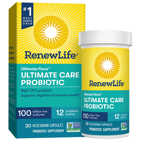 Renew Life Ultimate Flora Extra Care probiotic 100 Billion -- 30 Capsules