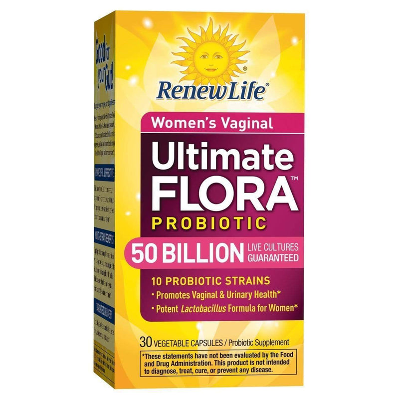 Renew Life Ultimate Flora Women's Vaginal 50 Billion -- 30 Vegetable Capsules