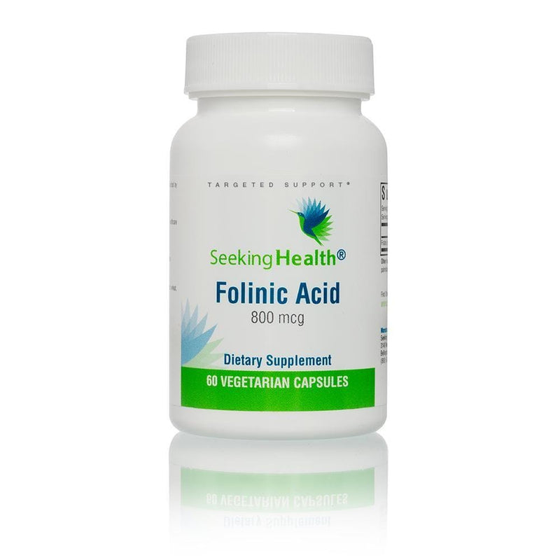 Seeking Health Folinic Acid -- 60 Capsules