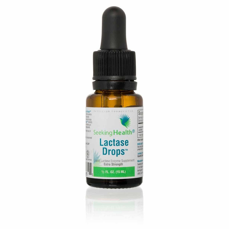 Seeking Health Lactase Drops -- 0.5 fl oz