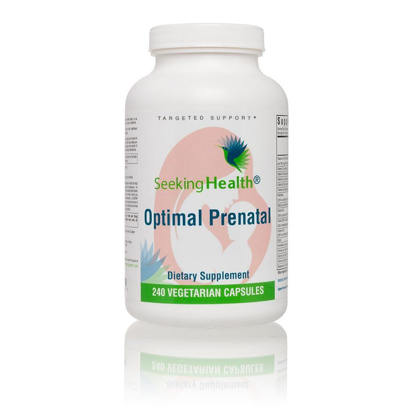 Seeking Health Optimal Prenatal -- 240 Capsules