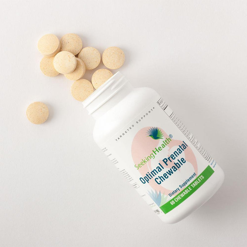 Seeking Health Optimal Prenatal Chewable -- 60 Tablets