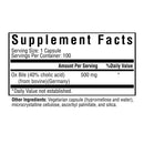 Seeking Health Ox Bile 500 mg -- 100 Capsules